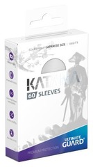 Ultimate Guard Japanese Mini-Size Katana Sleeves - White - 60ct